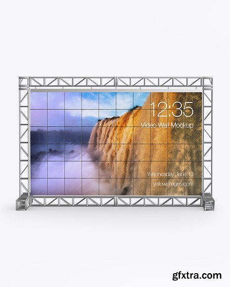 Event LED Video Wall Mockup 82672