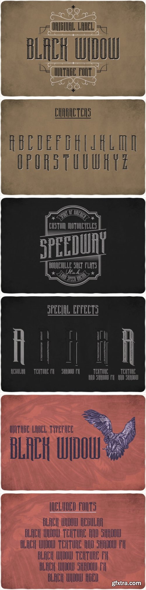 Black Widow Font