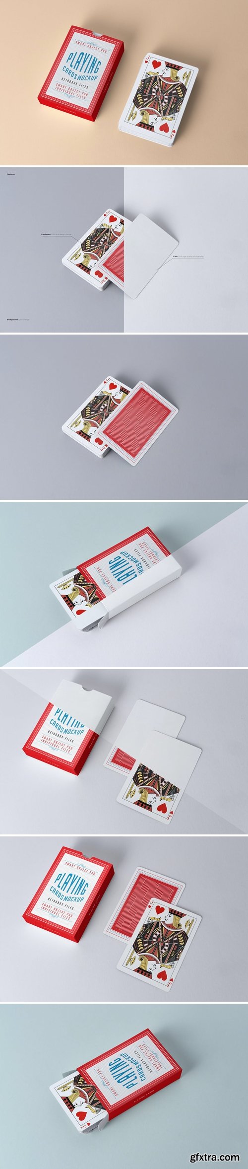 Playing Cards Mockup