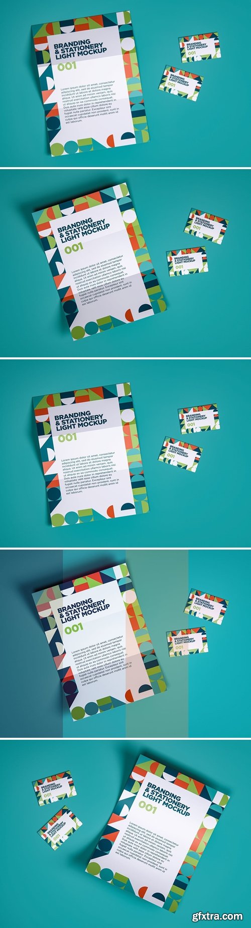 Branding & Stationery Light Mockup 001