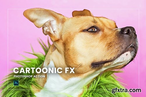 Cartoonic Fx Photoshop Action