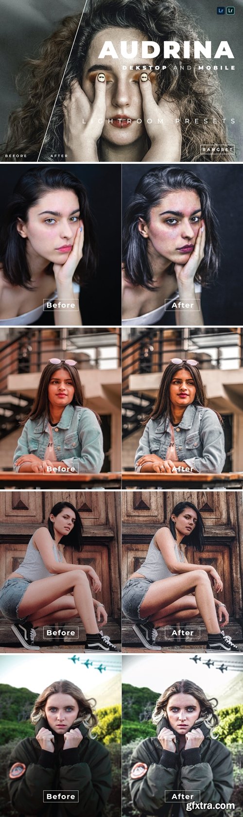 Audrina Desktop and Mobile Lightroom Preset