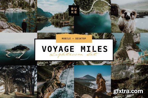 CreativeMarket - 6 Voyage Miles Preset Bundle 4722551