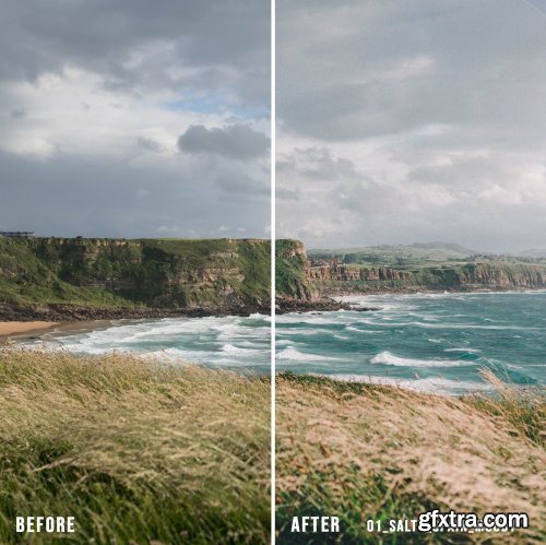 CreativeMarket - 5 Salty Spain Lightroom Presets 4526936