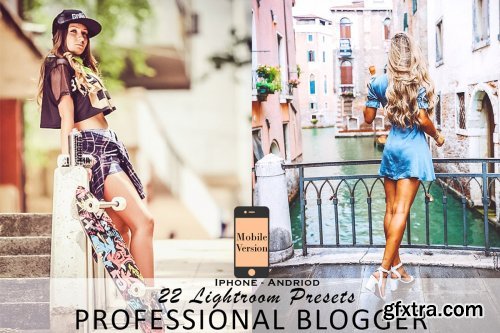 CreativeMarket - Professional blogger mobil Lightroom 4532508