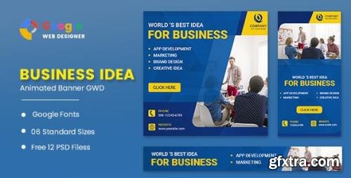 CodeCanyon - Business Marketing Animated Banner GWD v1.0 - 32193703