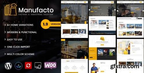 ThemeForest - Manufacto v2.4 - Factory WordPress Theme - 21296261