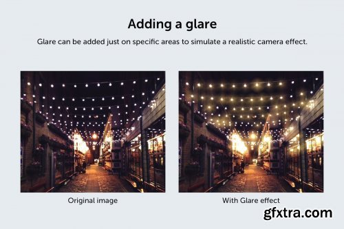 CreativeMarket - Glow & Glare - Photoshop Extension 4176868