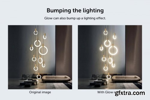 CreativeMarket - Glow & Glare - Photoshop Extension 4176868