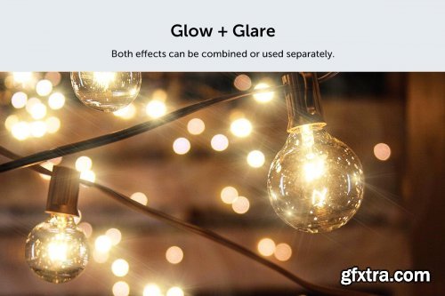 CreativeMarket - Glow & Glare - Photoshop Extension 4176868