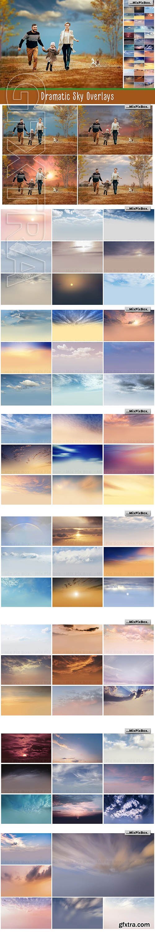 CreativeMarket - Dramatic Sky Overlays 2823892