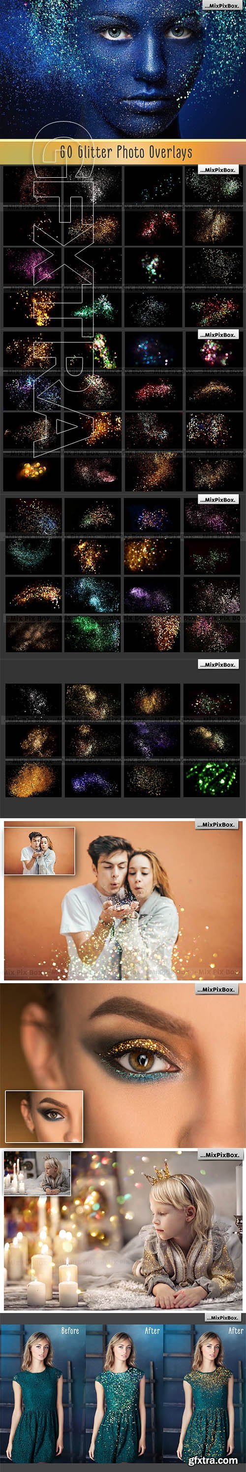 CreativeMarket - Glitter Photo Overlays 2816281