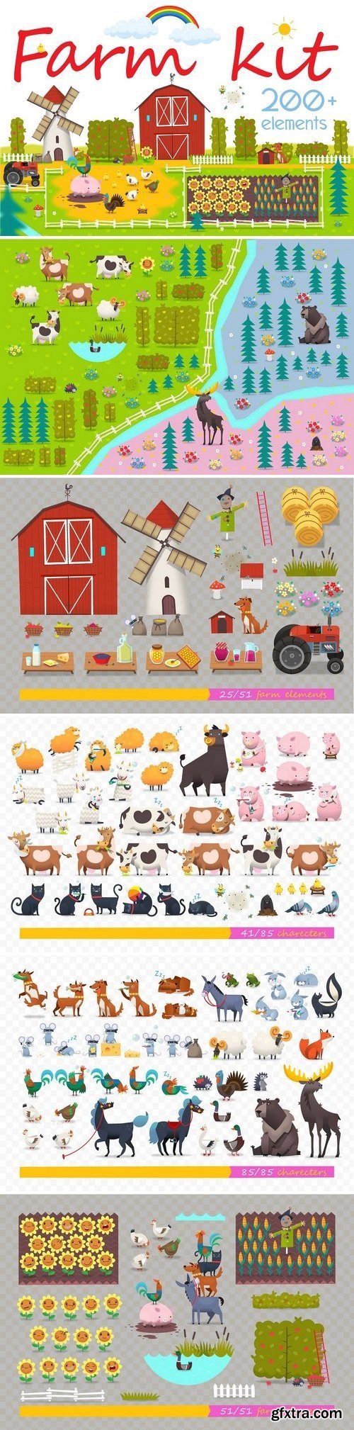 CM - Huge Set of Farm Elements 2930328