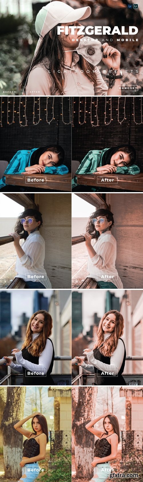 Fitzgerald Desktop and Mobile Lightroom Preset