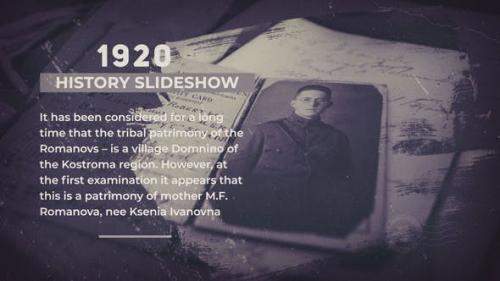 Videohive - The History Slideshow