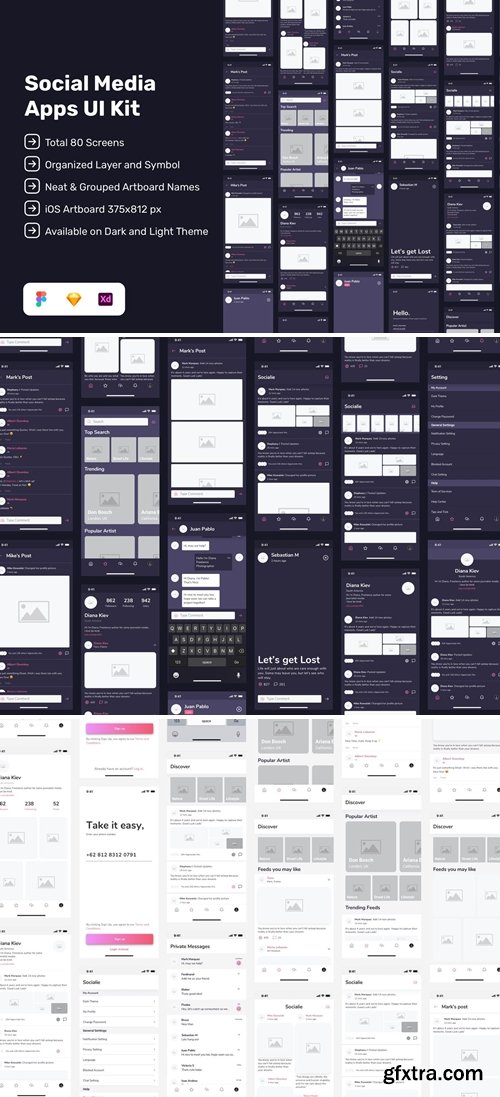 Social Media App UI Kit