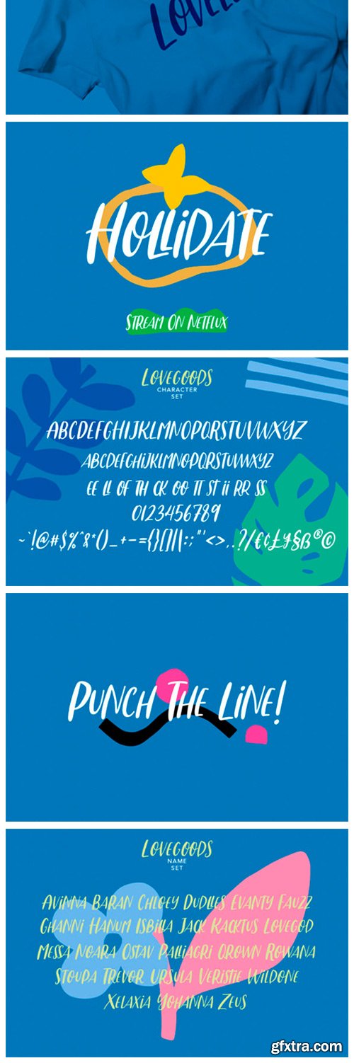 Lovegoods Font