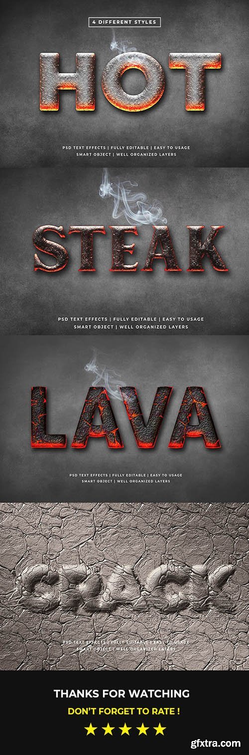 GraphicRiver - Hot 3d Text Style Effects Mockup 25632987