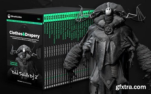 ZBrushguides &ndash; ZBrush Clothes and Drapery course