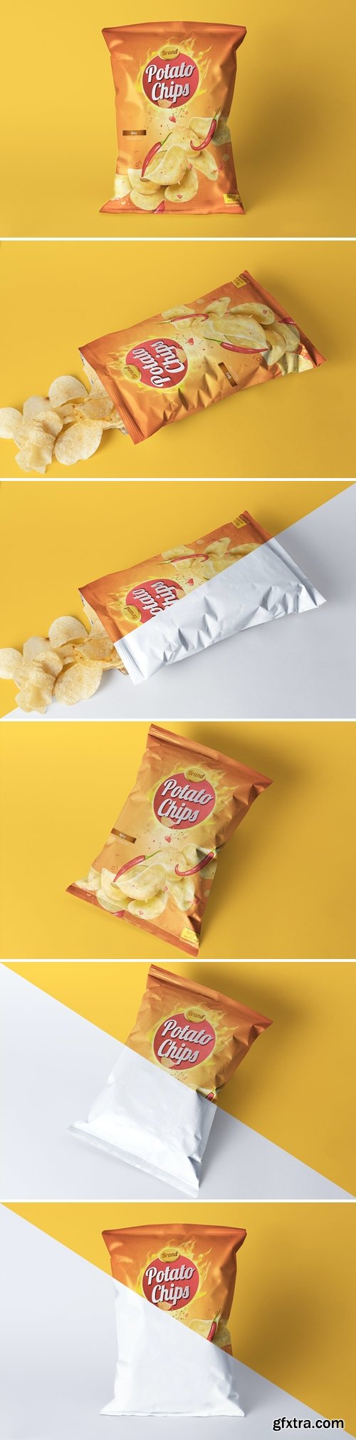 Bag Of Chips Mockup