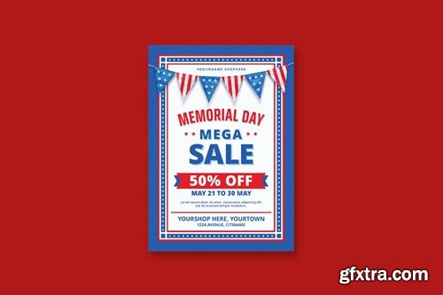 Memorial Day Sale Flyer