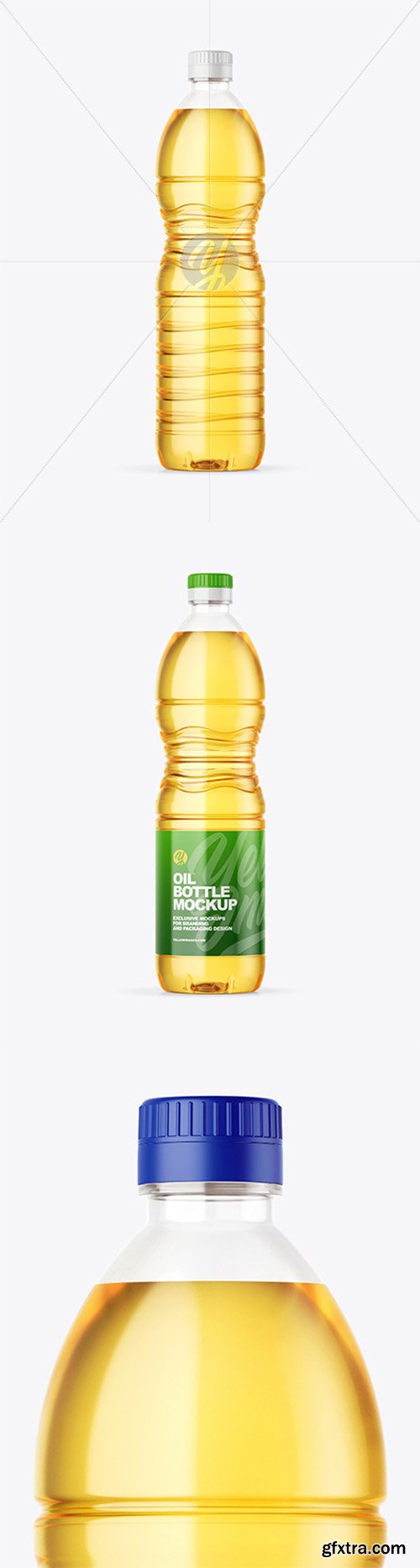 Sunflower Oil Bottle Mockup 81996