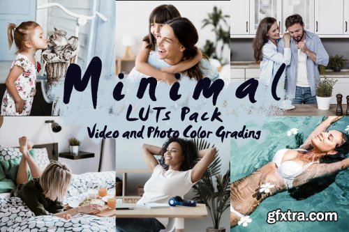 CreativeMarket - MINIMAL - LUTs Pack | Color Grading 4529618