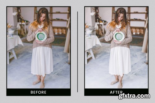 CreativeMarket - Lightroom Presets Organic Ceramic 4410274