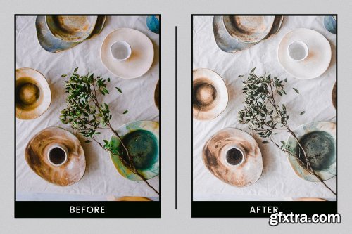 CreativeMarket - Lightroom Presets Organic Ceramic 4410274