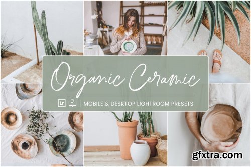 CreativeMarket - Lightroom Presets Organic Ceramic 4410274