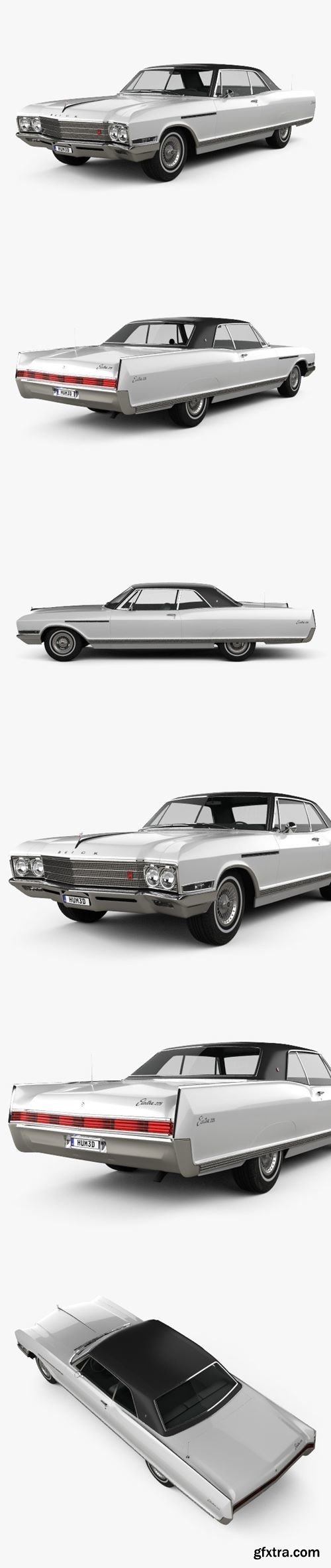 Buick Electra 225 Sport Coupe 1966 3D Model