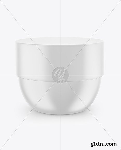 Matte Plastic Jar Mockup 82645