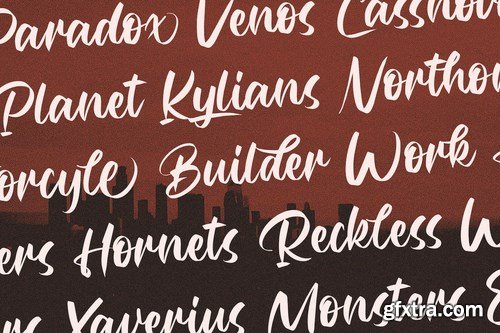 Rubeyma - Bold Script Font