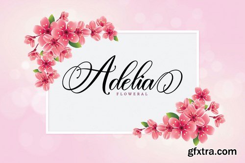 Amertha_a modern calligraphy font