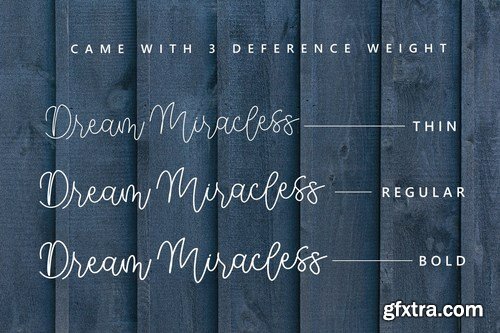 Dream Miracless Font