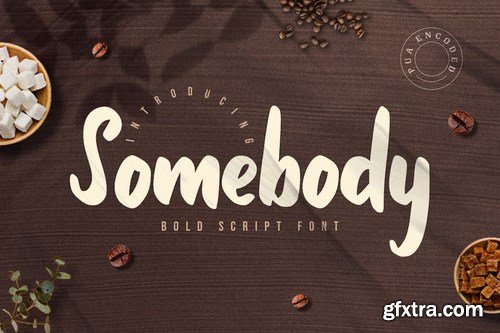 Somebody - Bold Script Font