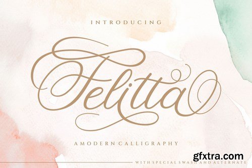 Felitta Calligraphy Font