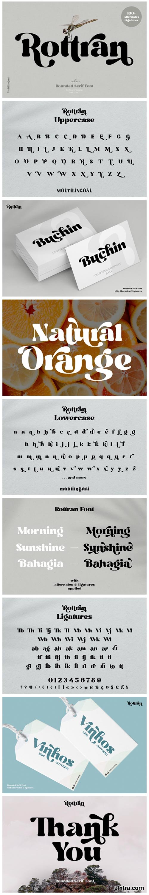 Rottran Font