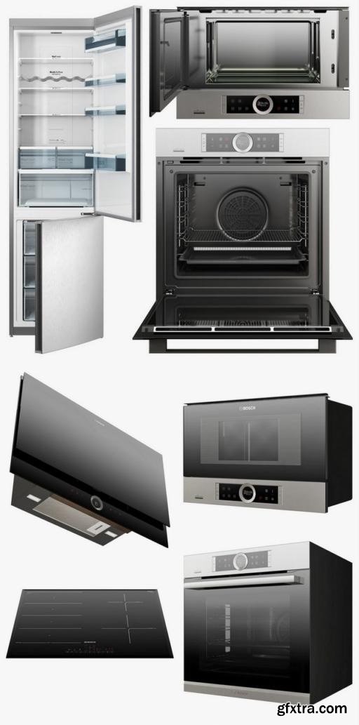 Bosch series 8 kitchen appliances set