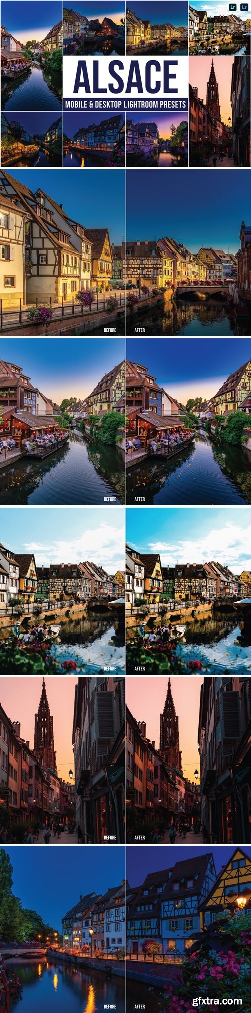 Alsace Mobile and Desktop Lightroom Presets