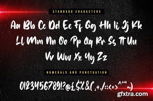 Brushtter - Brush Font