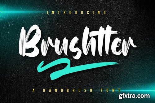 Brushtter - Brush Font