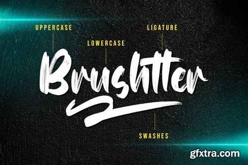 Brushtter - Brush Font