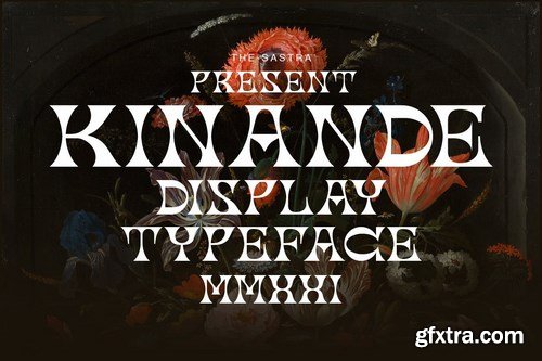 Kinande Display Typeface