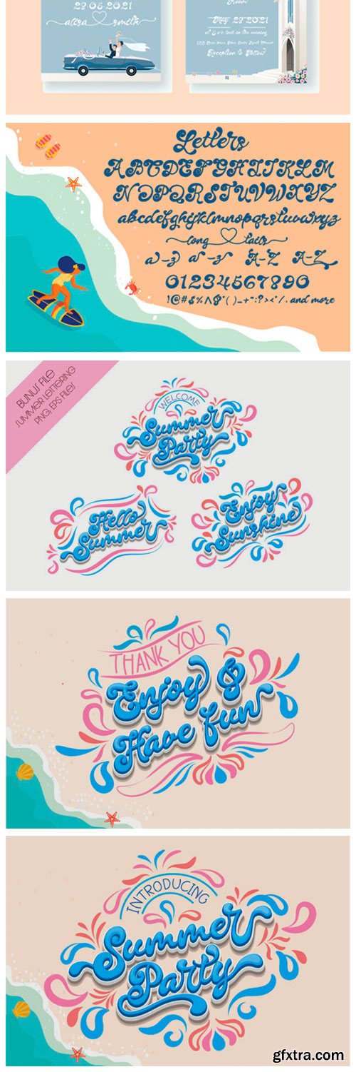 Summer Party Font