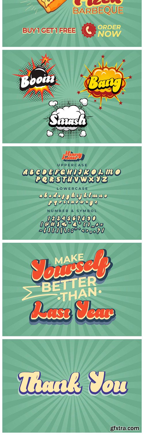 Hearty Letter Font