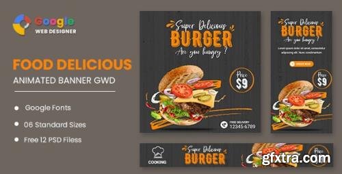 CodeCanyon - Food Delicious Animated Banner GWD v1.0.0 - 32208970