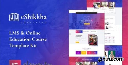 ThemeForest - eShikkha v1.0.0 - eLearning Elementor Template Kit - 32081069