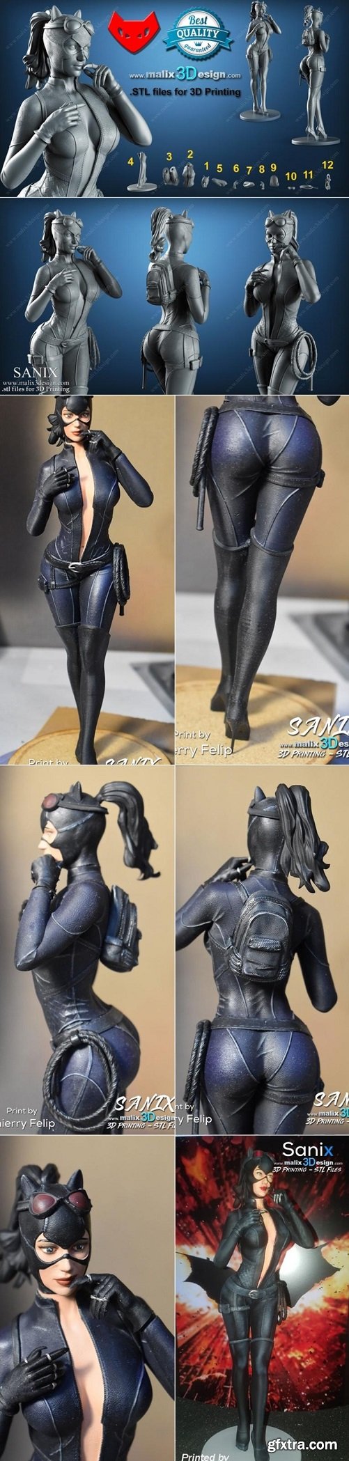 Catwoman– DC Comics – 3D Print Model