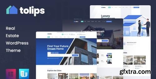 ThemeForest - Tolips v1.0.1 - Real Estate WordPress Theme (Update: 21 May 21) - 30297581